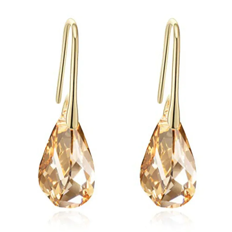 Ethnic Fashion India - New Trendy Gold Helix Pendant Drop