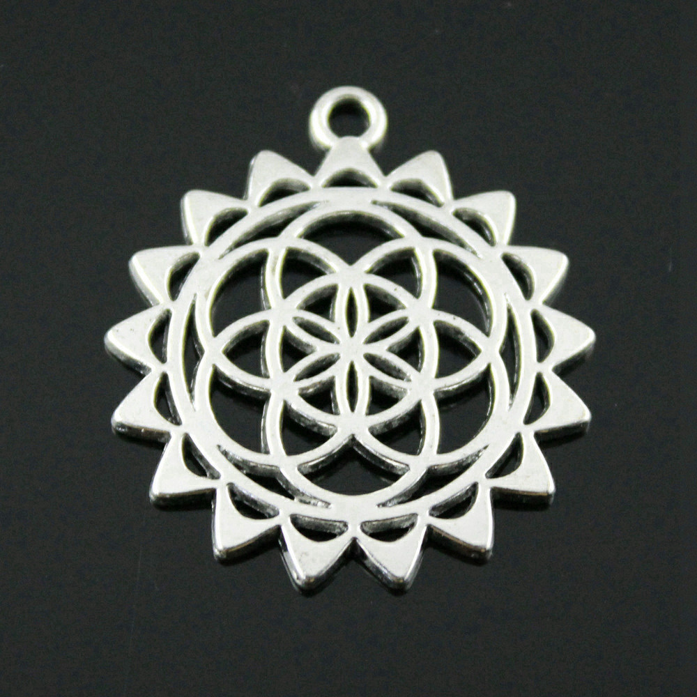 Boho Round Flower Of Life Char - Ethnic Fashion Design ulasan dan harga