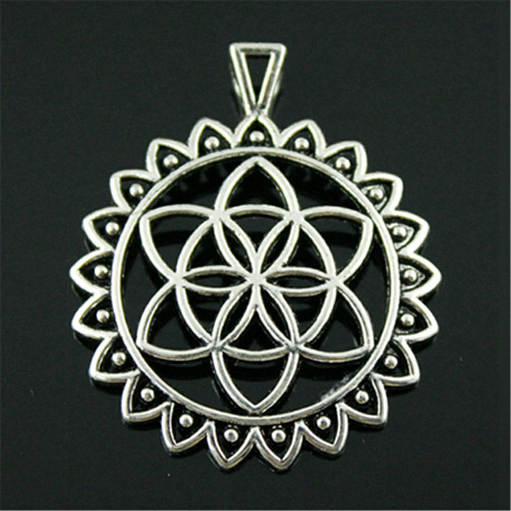 Boho Round Flower Of Life Char - Ethnic Fashion Design ulasan dan harga