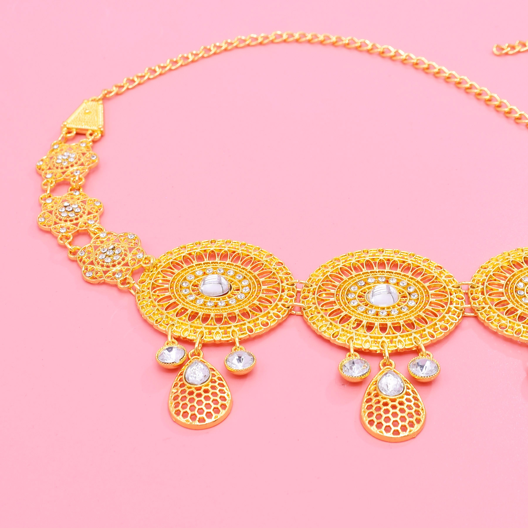 Bohemian Hollow Geometry Carve - Ethnic Modern Fashion ulasan dan harga