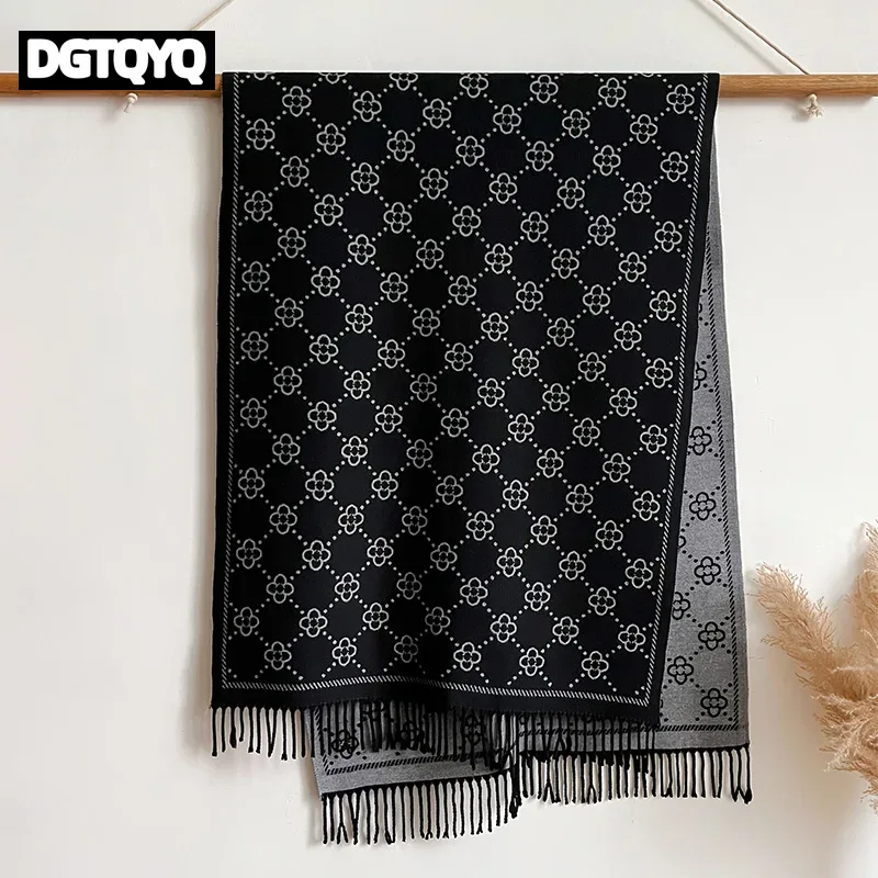 Cashmere Winter Scarf Women Wa - Go Ethnic Fashion ulasan dan harga
