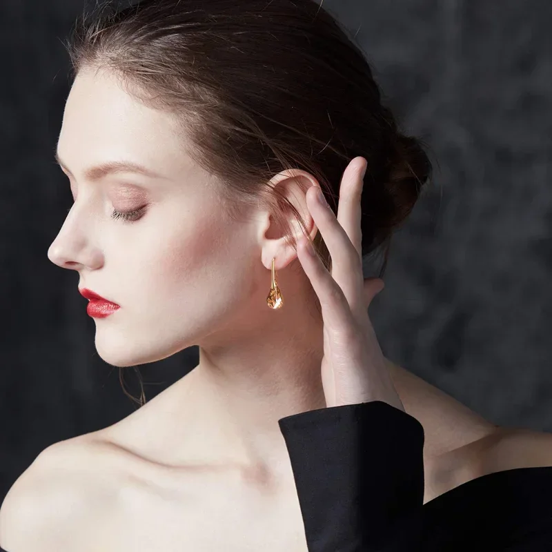 New Trendy Gold Helix Pendant  - Ethnic Fashion India ulasan dan harga